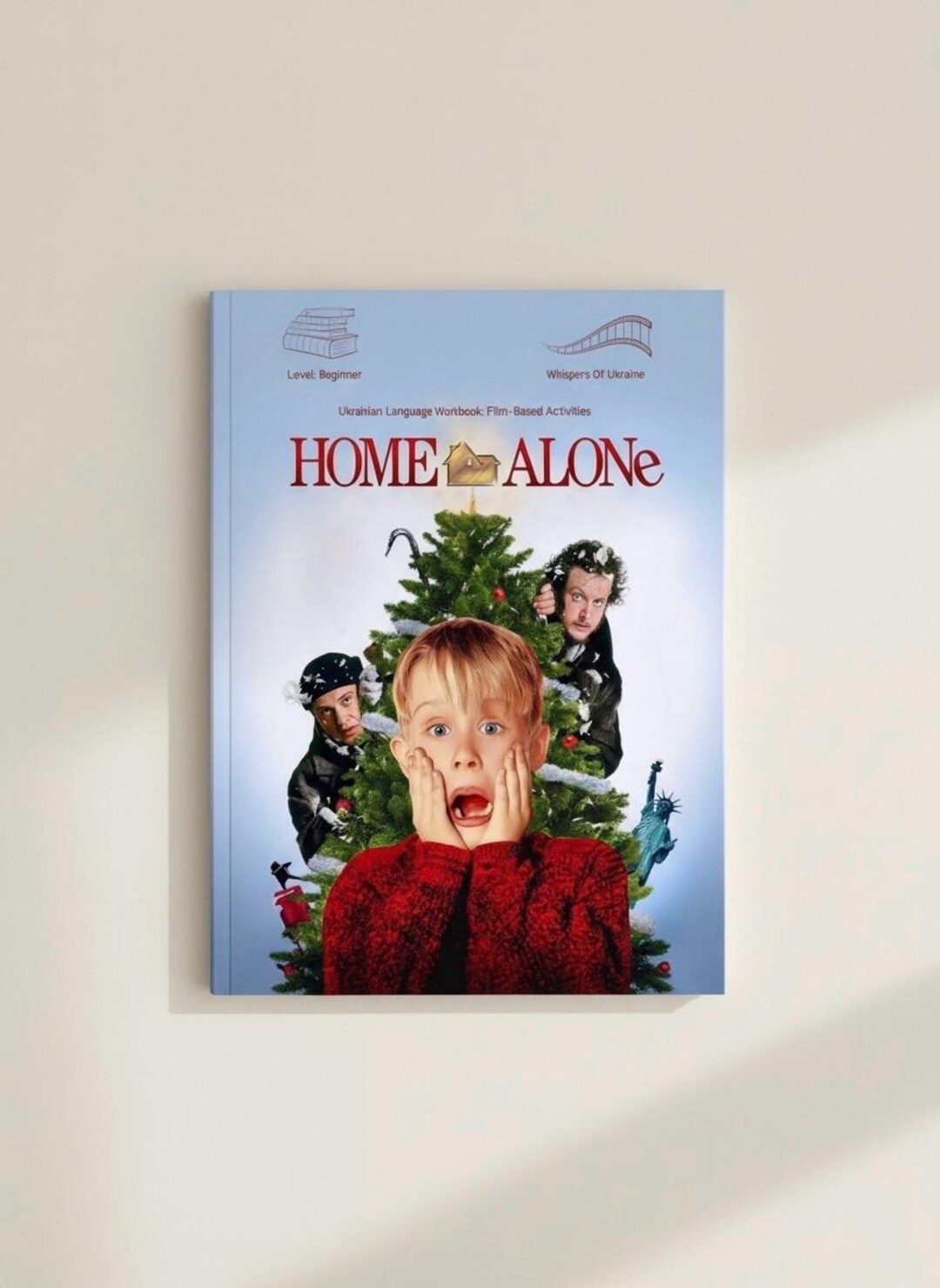 Ukrainian Language Workbook Inspired by Home Alone - Etsy