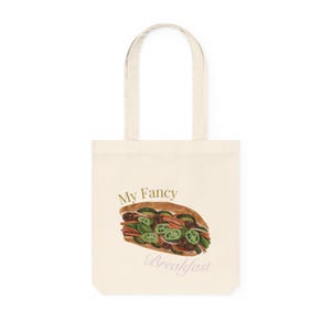 Woven Tote Bag, Pho Lover Gift, Vietnamese Street Food, Foodie Market Bag, Travel Bag, Grocery Tote, Food Festival Tote, Vietnamese culture