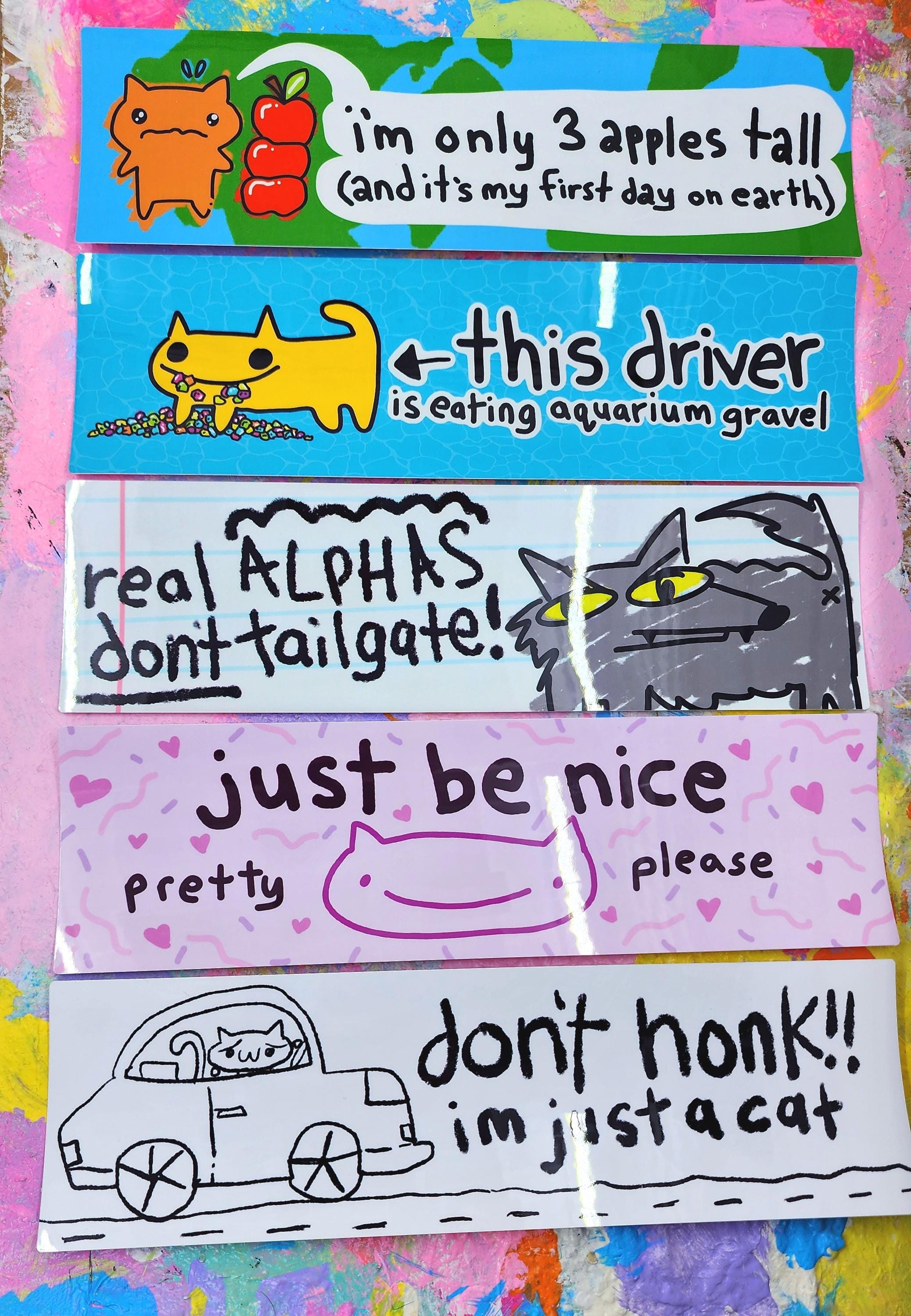 Silly Bumper Stickers! 3