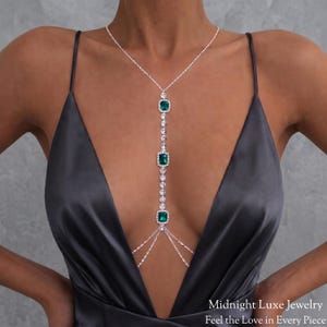 silver necklace for v-neck dress Necklaces for V Neck Dress