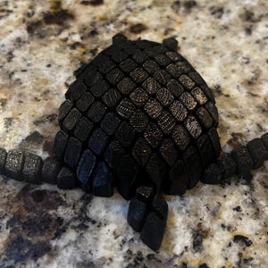 Articulating sea turtle fidget toy 3D printed
