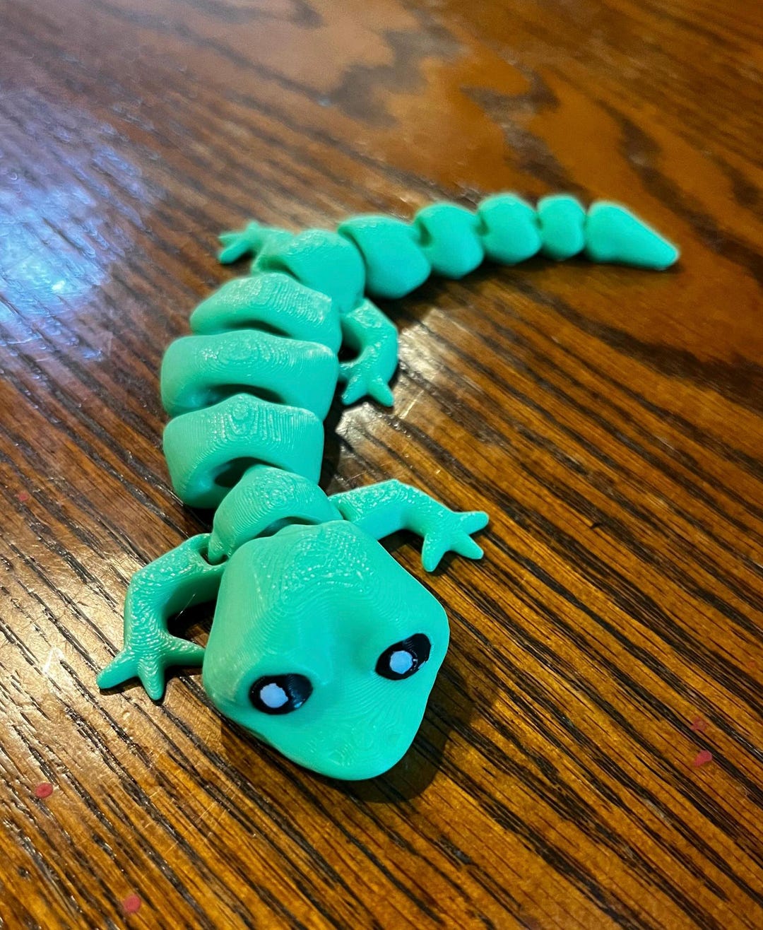 Lizard Fidget 3D Printed Articulating Lizard Fidget Toy Figurine - Etsy