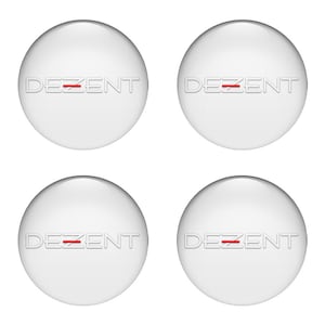 Set x 4 pcs Dezent Domed epoxy emblems/Wheel Center Hub Caps Of Rims/3D Self adhesive stickers/Handmade epoxy resin badges/High quality