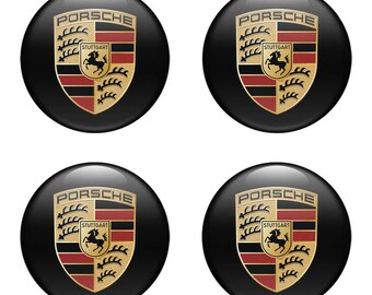 thumbnail image 2 of 4pcs 60mm S LINE RS Wheel Sticker Center Hub Cap Cover Emblem Car Styling For Au 2 of 10