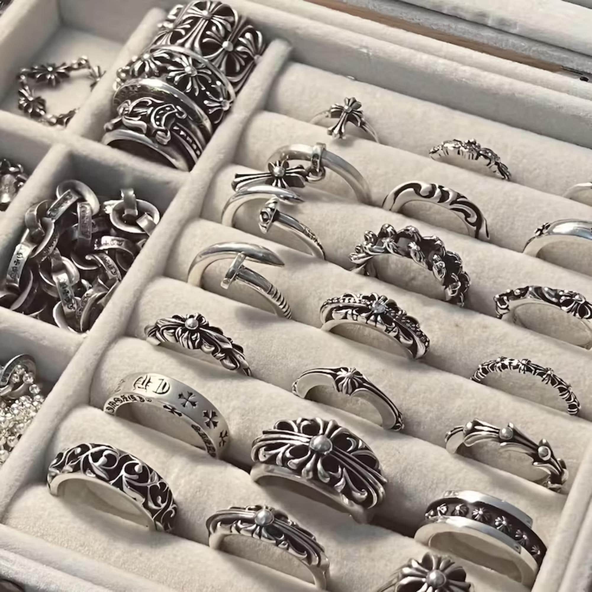 Chrome Hearts 925シルバーリング CHROME HEARTS クロムハーツ リング シルバー925｜Yahoo!フリマ