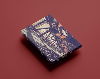 Chicago Architecture Print: Industrial Bridge, Modern Cityscape Canvas