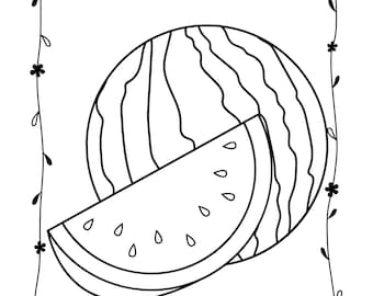 Let&#39;s learn and paint fruits & vegetables together