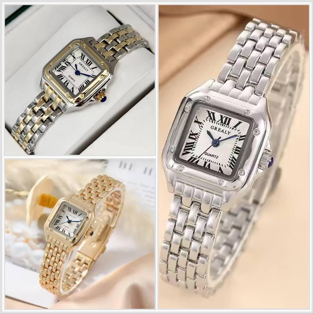 Square Watch With Roman Numerals - Etsy Canada display picture 1