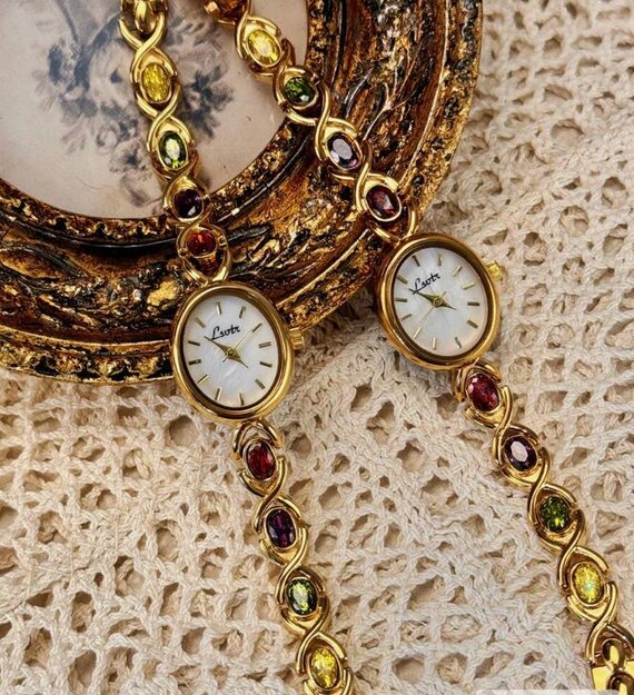 Women\'s Elegant Bracelet Watch Gold Gold Watches for Women Fashion Ladies Watch with Bracelet  main image 4
