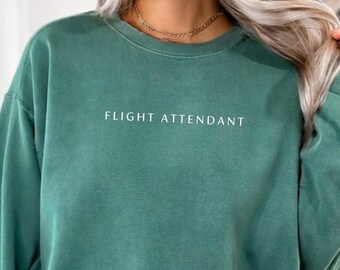 Comfort Colors Pilot Sweatshirt: Aviation Gift