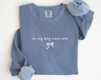 In My Boy Mom Era Shirt, Comfort Colors Boy Mom T-shirt, Boy Mom Gifts, Minimalist Mom Tee, Mother's Day Gift, New Mom Shirt