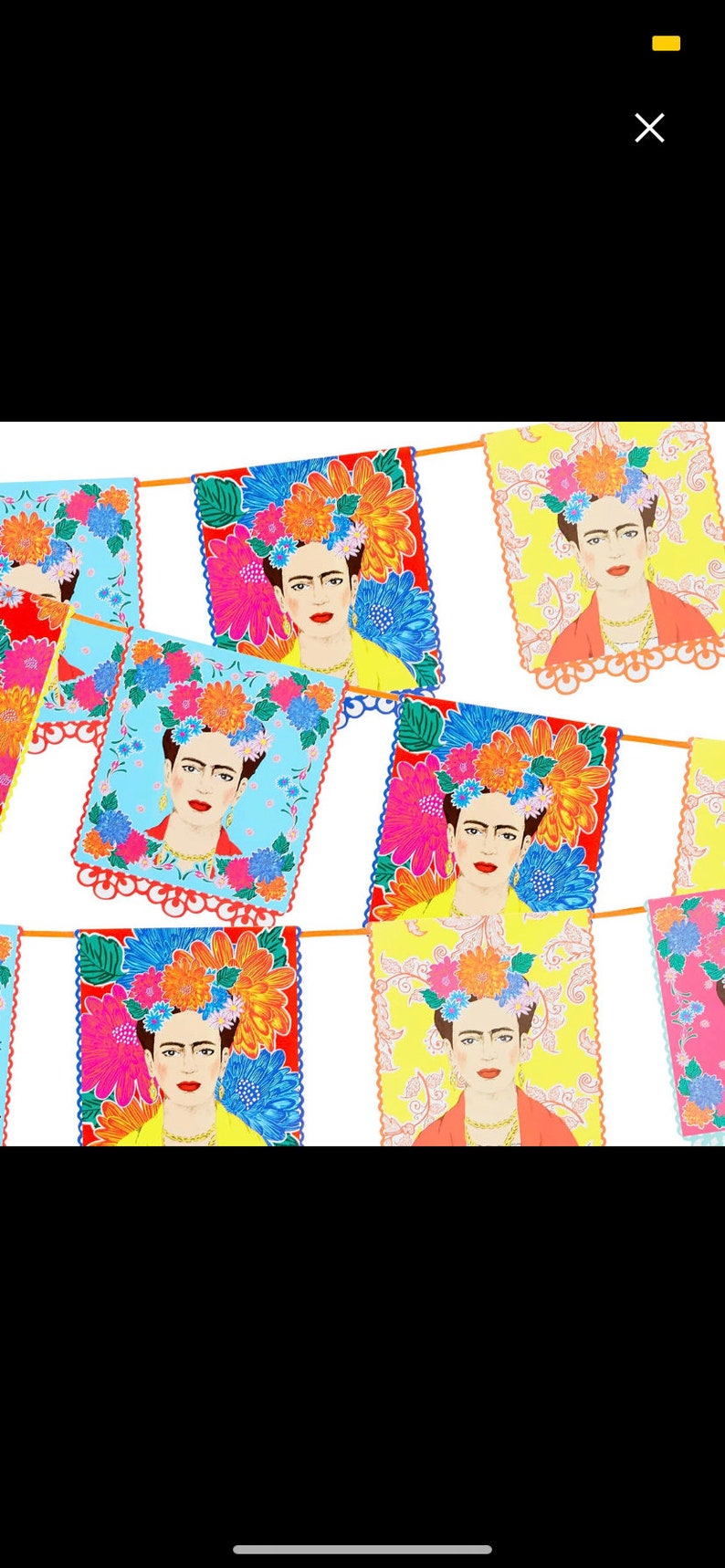 Frida Party, Frida Banner, Fiesta Party, Fiesta Decorations, Mexican Party Decorations, Birthday Decor, Fiesta Baby Shower image 2