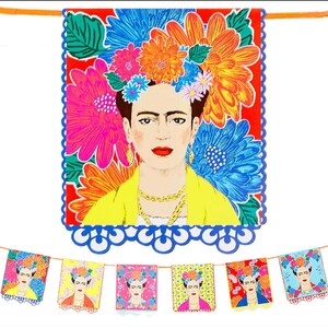 Frida Party, Frida Banner, Fiesta Party, Fiesta Decorations, Mexican Party Decorations, Birthday Decor, Fiesta Baby Shower image 3