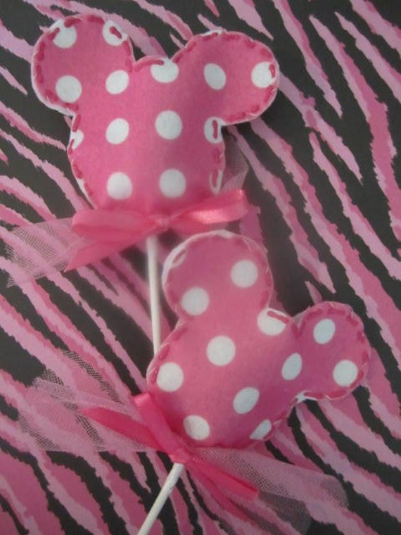 Minnie Mouse Favors, Lollipop Covers, Minnie Party, Baby Shower, Party Favors, Party Treats, Thank You Treats, Lollipops Il_570xn