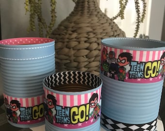 Teen Titans Go, Teen Titans Decorations, Teen Titans, Teen Titans Party Favors, Teen Titans Party