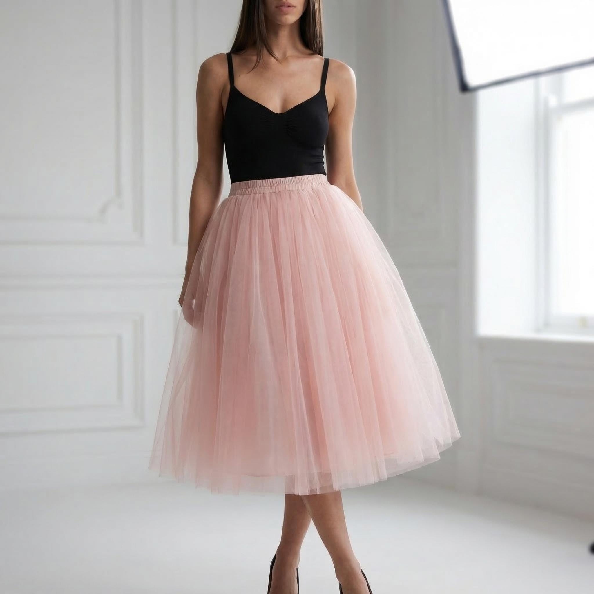 Gonne tutù maxi alte e basse da donna Va elastica Jupon Tulle a strati soffice principessa Occasioni speciali Gonna per festa di nozze  320