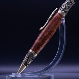 Stylo Rising Phoenix en loupe d'Amboyna