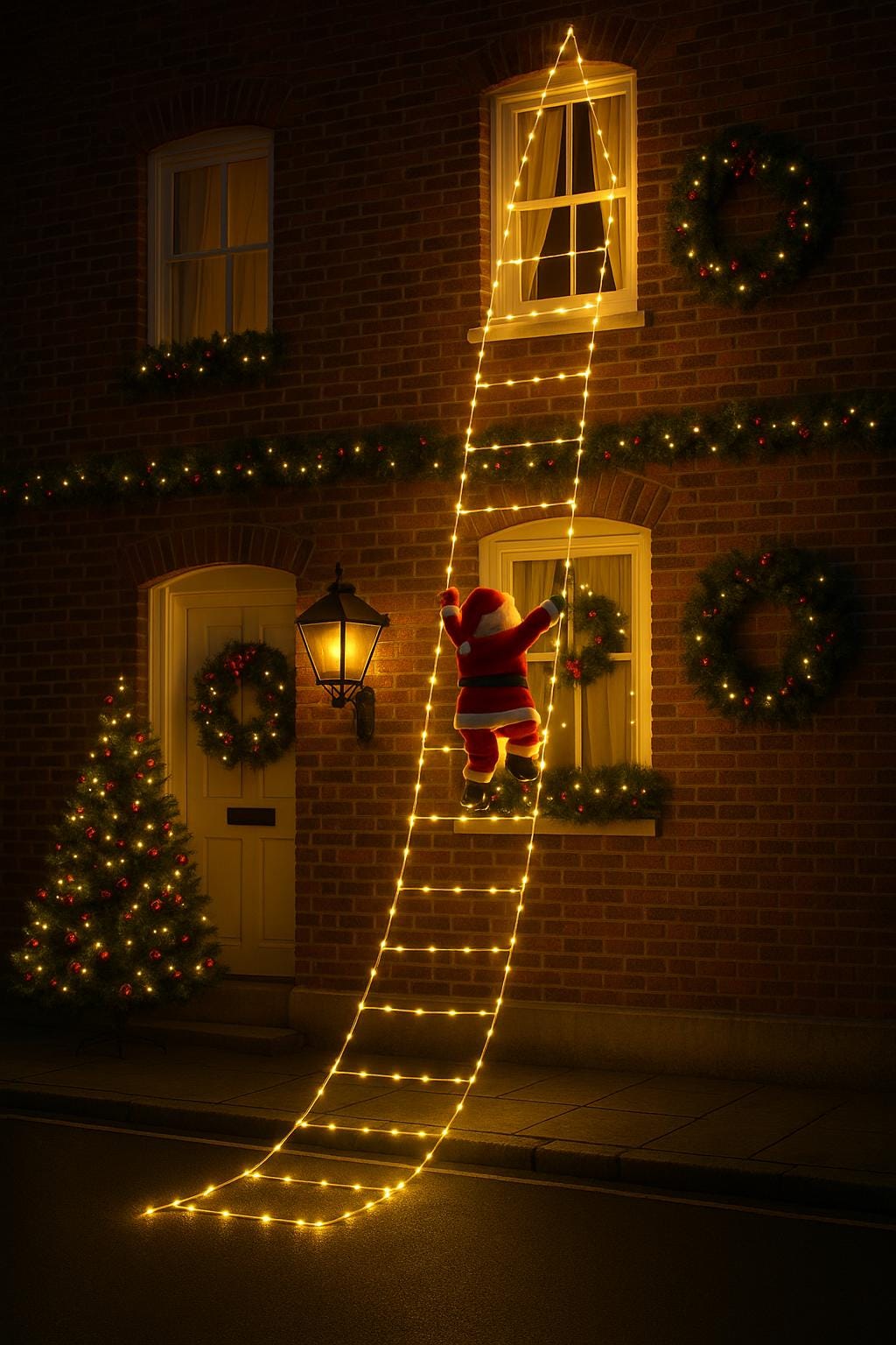 Weihnachts Laterne 2 Stück Mit LED Licht - Tischde Produktbild-Vorschau 10