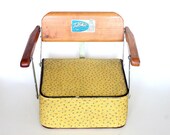 ON HOLD --- Booster Chair, Tablemate Atomic Era Child's/Baby's High Chair, Mid Century Modern