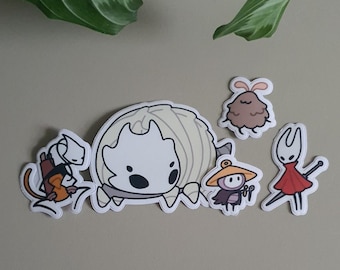 silksong // fanart vinyl stickers!