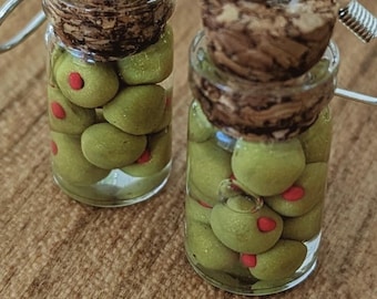 Olive Jar Earrings