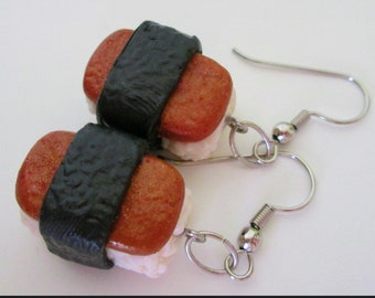 Spam Musubi Earrings