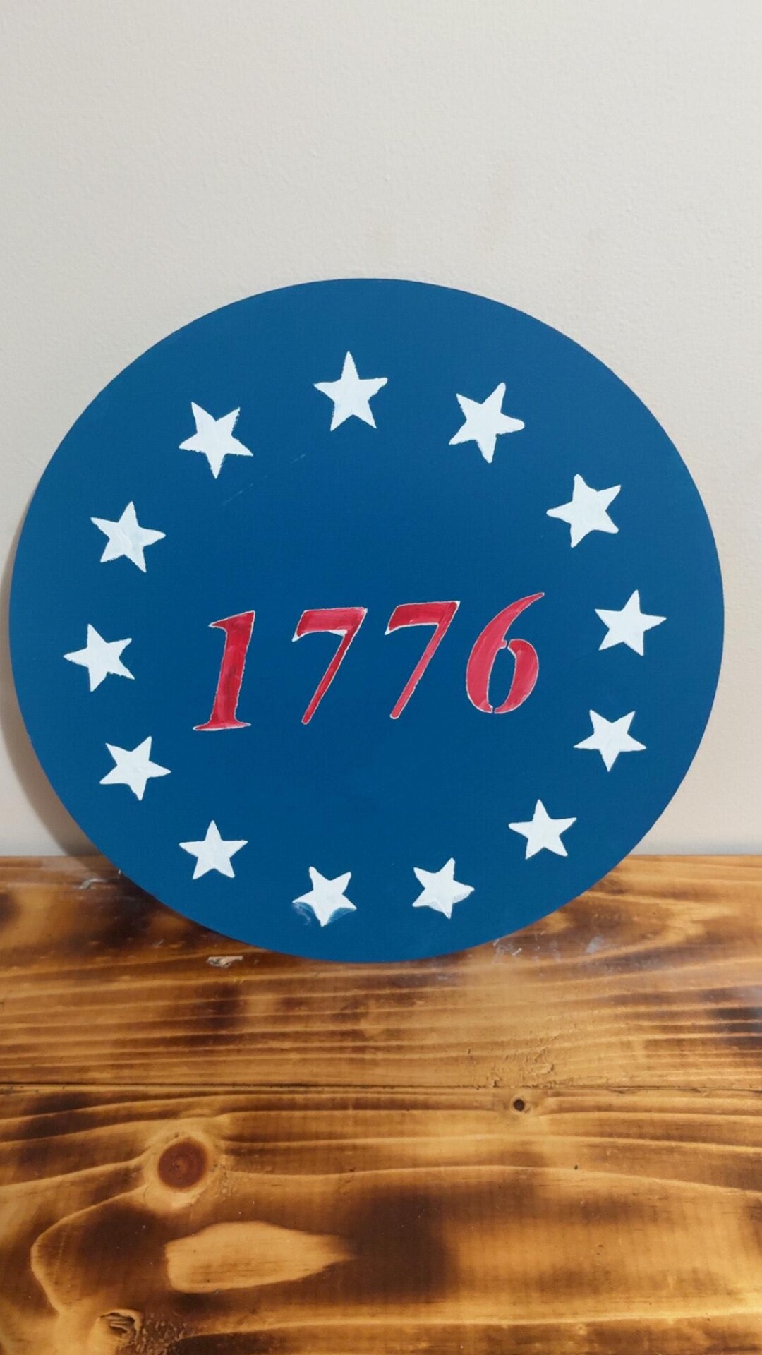 1776 Patriotic Wood Sign - Etsy