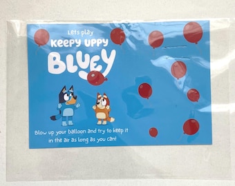 Keepy Uppy Party Spiel Karte | DIY Geburtstagsparty Aktivität | Ballon nicht enthalten | Benutzerdefinierte Gastgeschenk | Personalisiert