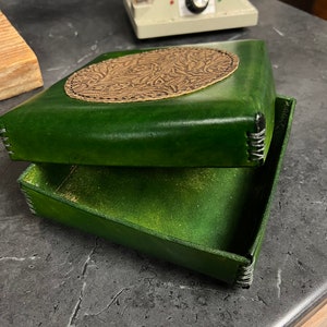 Leather Dice Box