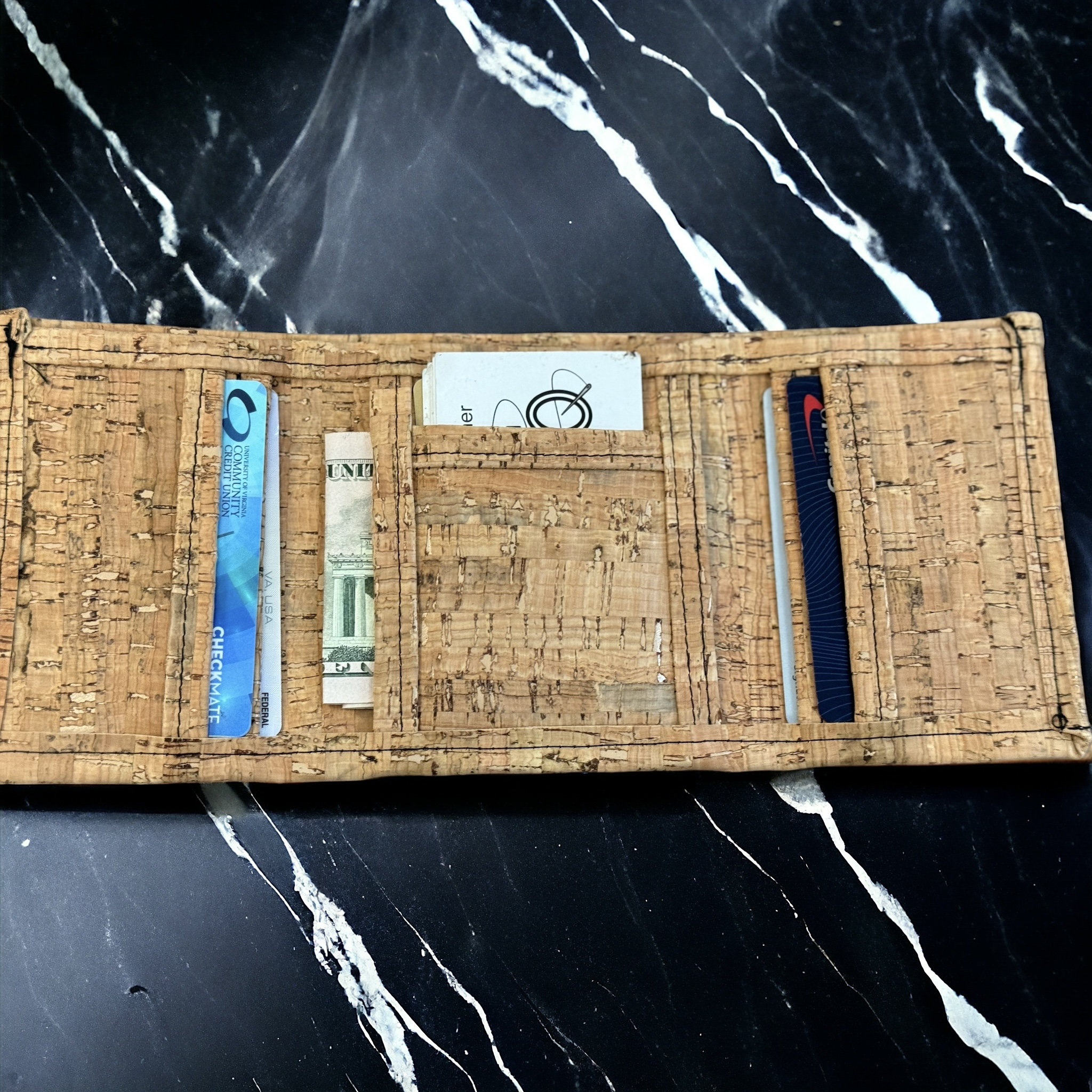 Cork Tri-Fold Wallet