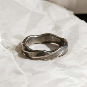 Mobius Twisted Ring | Stainless Steel Jewelry | Infinity Ring | Promise Ring | Gift for Boyfriend | Mens Ring | Minimalist Jewelry