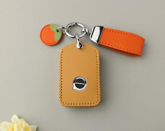 Funda para llavero Volvo, funda de cuero personalizada para Volvo XC40, XC60 y XC90, funda para llave de coche, llave de coche, funda para llave, llavero