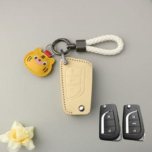 Key Cover For Toyota, Key Fob Case, Car Key Fob, Key Holder, Car Accessories, Key Organizer, Key Case For Toyota, Fob Cover, Car Key Fob