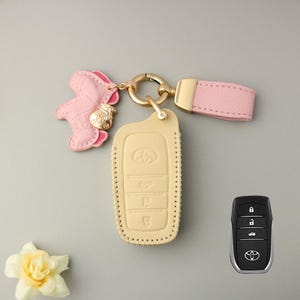 Key Cover For Toyota, Key Fob Case, Car Key Fob, Key Holder, Car Accessories, Key Organizer, Key Case For Toyota, Fob Cover, Car Key Fob