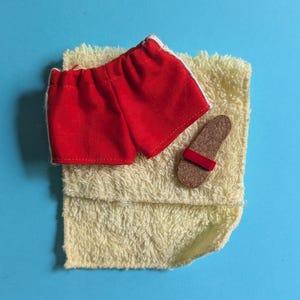 Vintage Barbie Ken Doll Original Swimsuit (free ship)