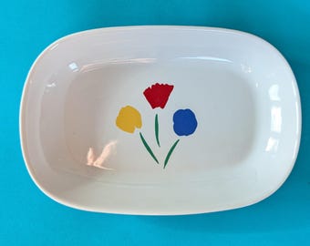Vintage Delta Airlines Pfaltzgraff Marimekko First Class Snack Dishes (free ship)