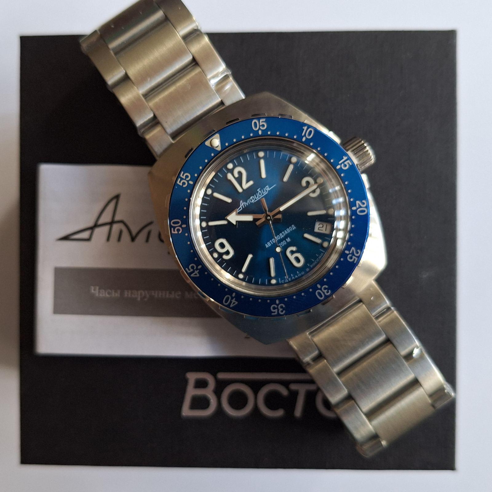 Automatic Watch. Vostok Amphibia. 900971. 20 ATM. - Etsy