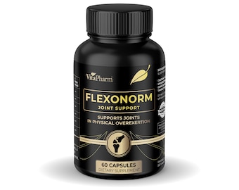 Flexonorm Joint Support Supplement – Joint Health and Mobility Support for Men and Women – 60 Capsules