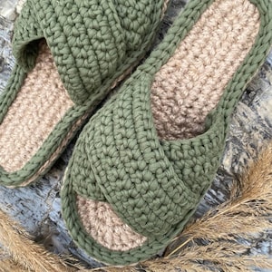 Crochet jute slippers, handmade home slippers, breathable summer slides, eco indoor shoes, colorful slippers, gift for her