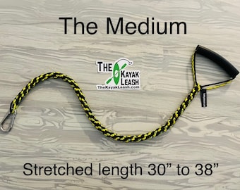 The Kayak Leash - The Medium/ Kayak Pull Strap & Anchor Rope/ Fishing Kayak Accessory/ Gift For Kayakers
