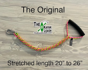The Original Kayak Leash/ Kayak Pull Strap & Anchor Rope/Fishing Kayak Accessory/Gift for Kayakers