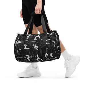 Gymnastics Practice Duffel Bag Gymnast Dance Travel Competition Duffel Gymnastics Team Bag Gymnastics Carry On Travel Bag Dance Coach Gift