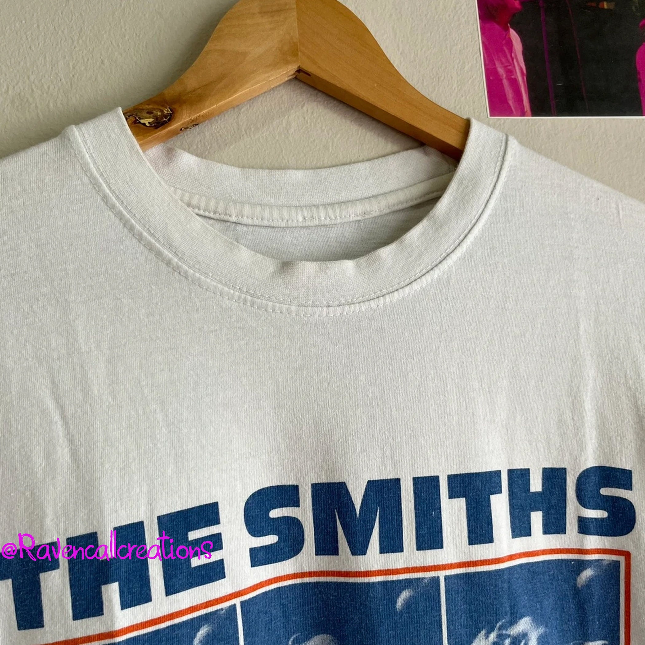 Discover The smiths shirt , Vintage 90s The Smiths The Queen Is Dead T-Shirt, The Smiths US tour 86 rock band tour concert unisex t shirt