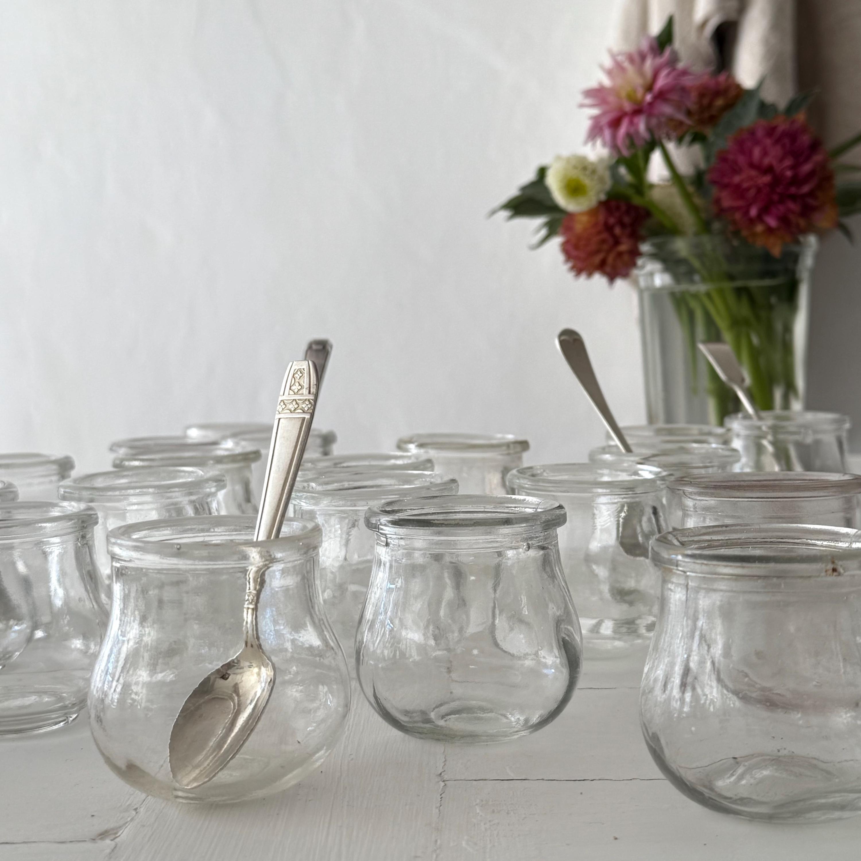 イタリア 製希少 アンティーク 吹きガラスジャーセット イタリア 製