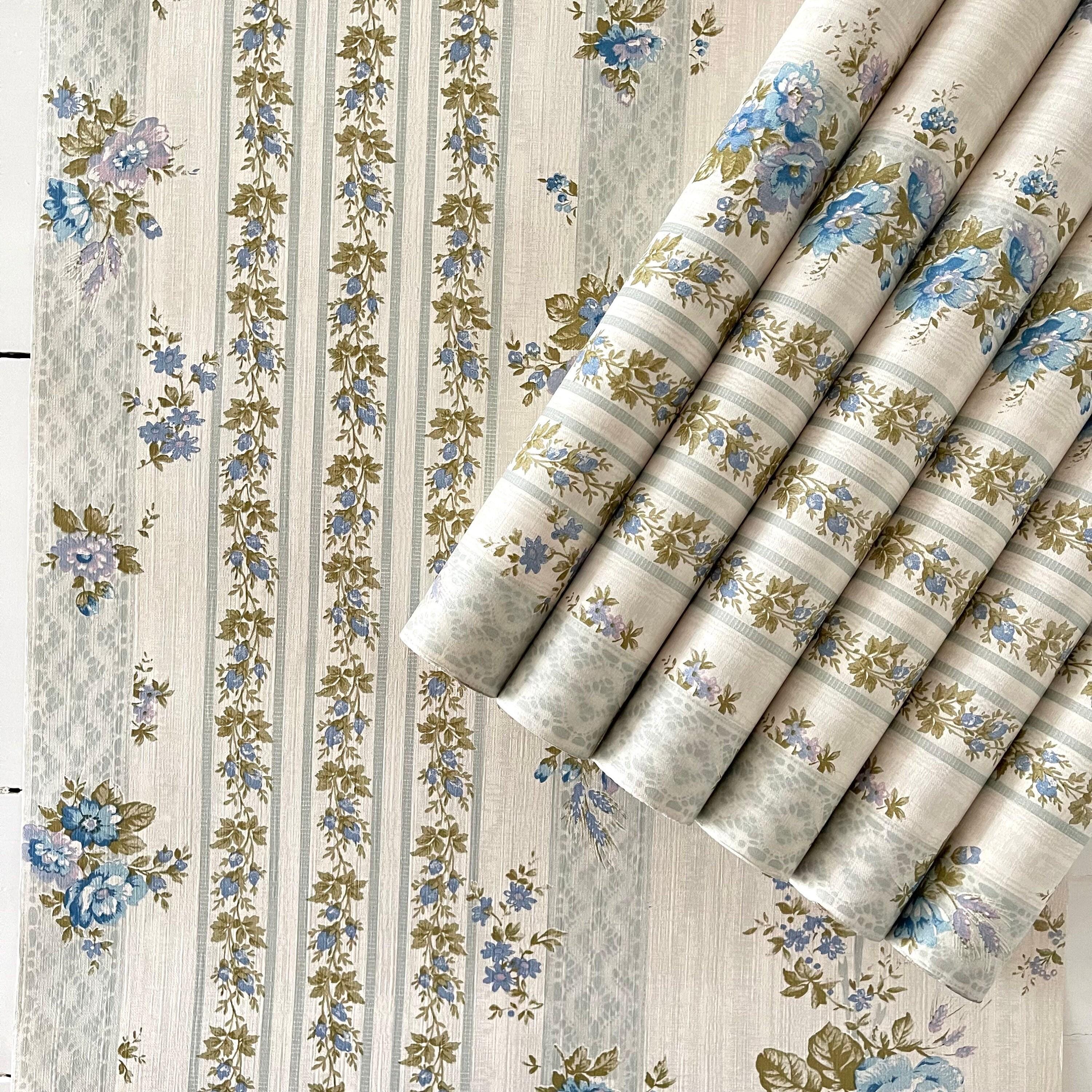 フランスアンティーク 壁紙 325㎝×50㎝ 草花模様 【公式通販】