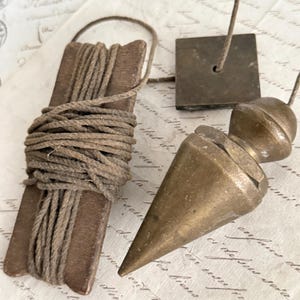 Fransk antik lod Bob-set