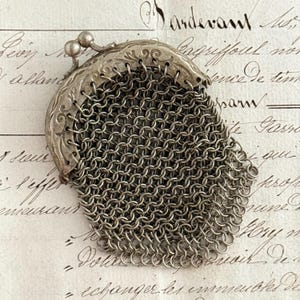 Antique mesh coin purse - Etsy 日本