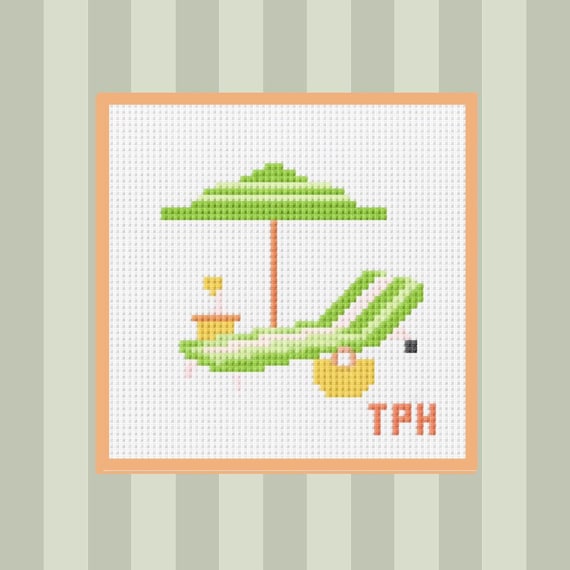 Summer Lovin’ - Poolside Needlepoint Kit
