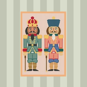 Nutty for Christmas - Christmas Nutcracker Needlepoint Kit