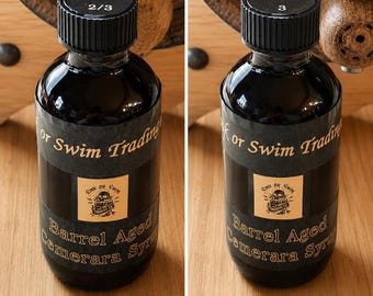 2oz Sample of Barrel Aged Demerara Syrup